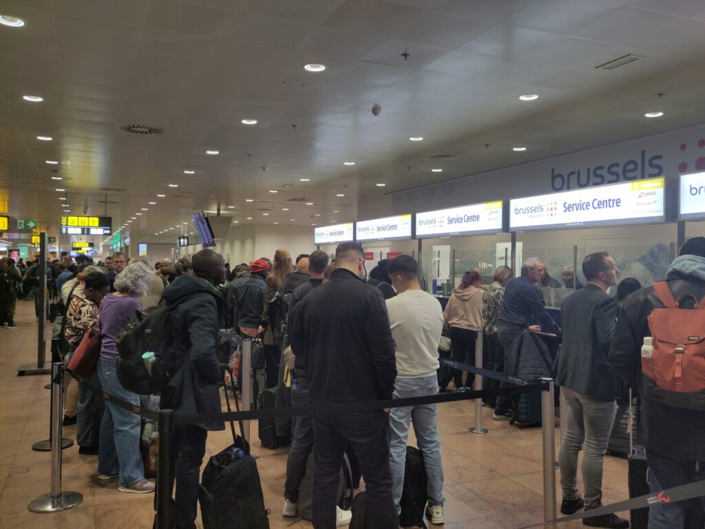 National strike wipes out over half of Wednesday's arrivals at Brussels Airport