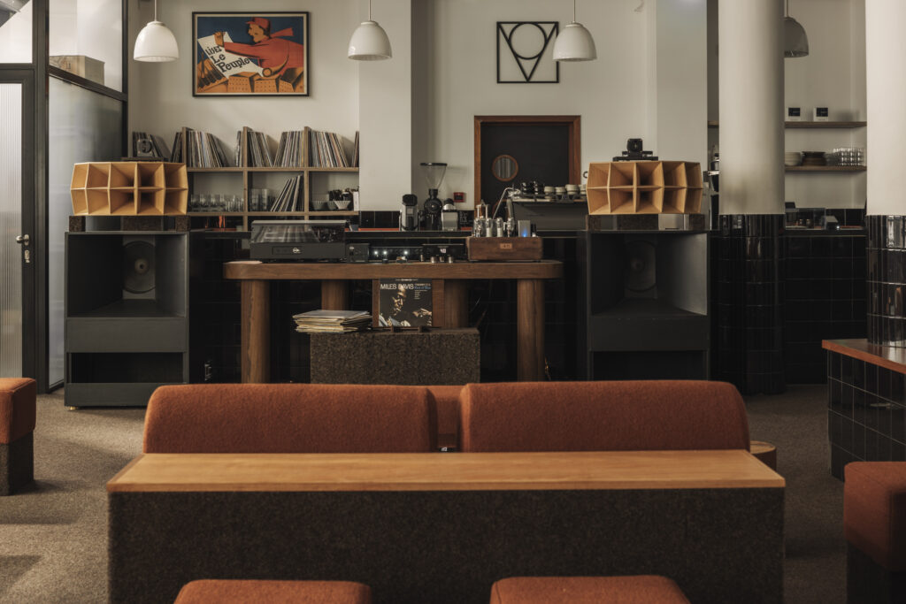 The new Brussels 'listening bar' serving some of the world's rarest (and priciest) coffee