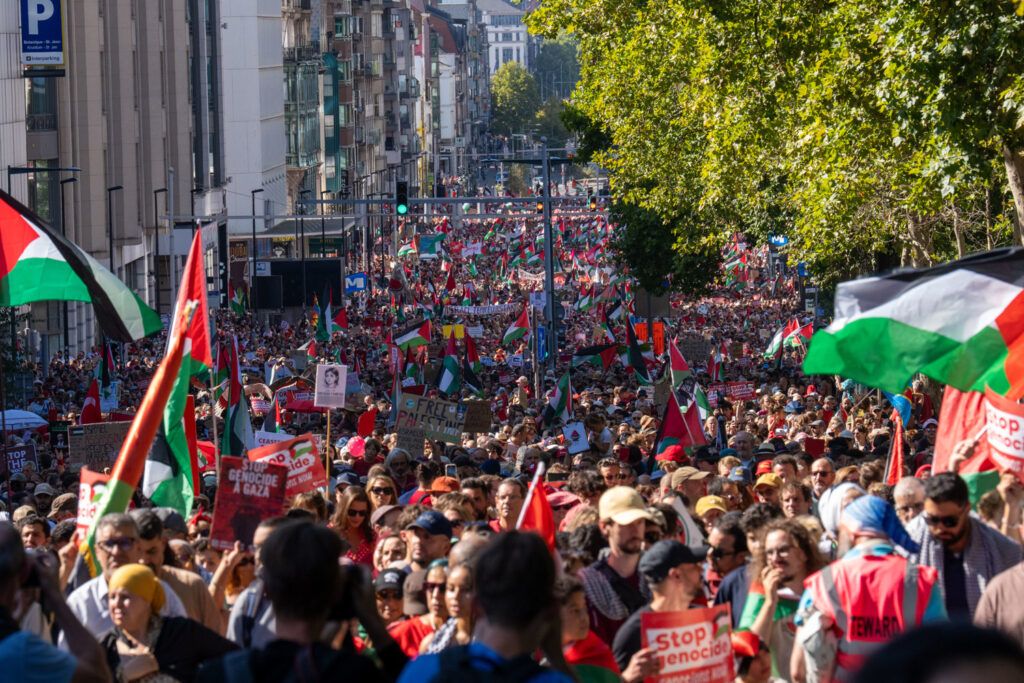 Thousands expected at Brussels solidarity march for Palestine this Sunday