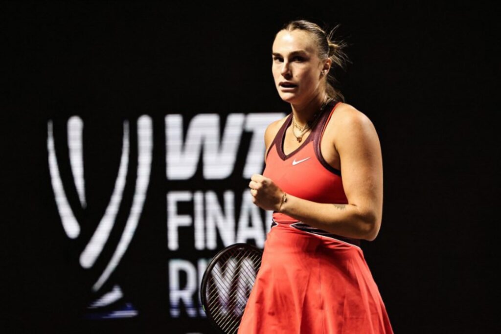 Tennis: Sabalenka stakes her claim to the WTA Finals singles title