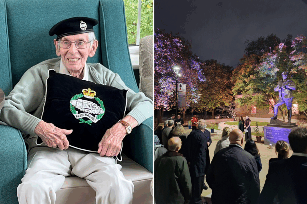 WW2 veteran who liberated Belgium dies aged 100