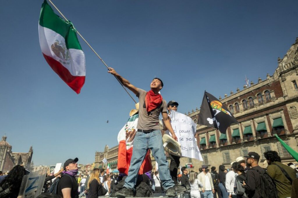 Gen Z protests spread to Mexico City resulting in clashes with police