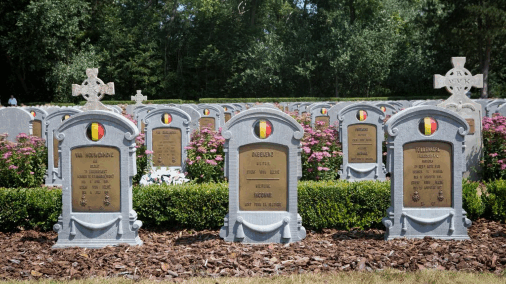 Fallen WWI Belgian soldier honoured in West Flanders ceremony