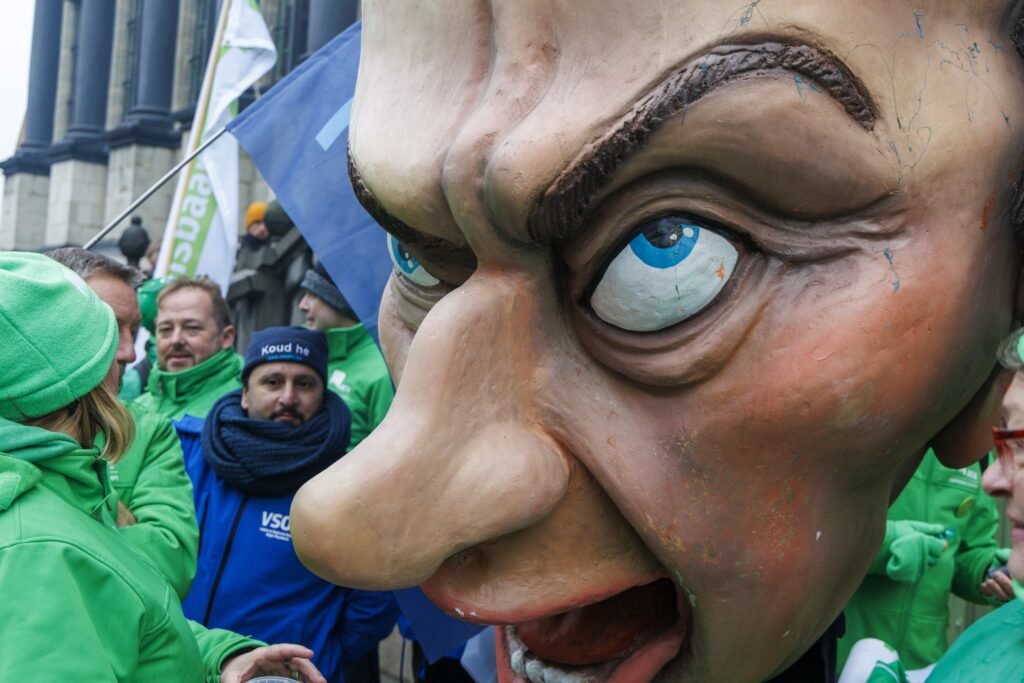 Record number of strike days in Belgium in 2025 due to trade union protests