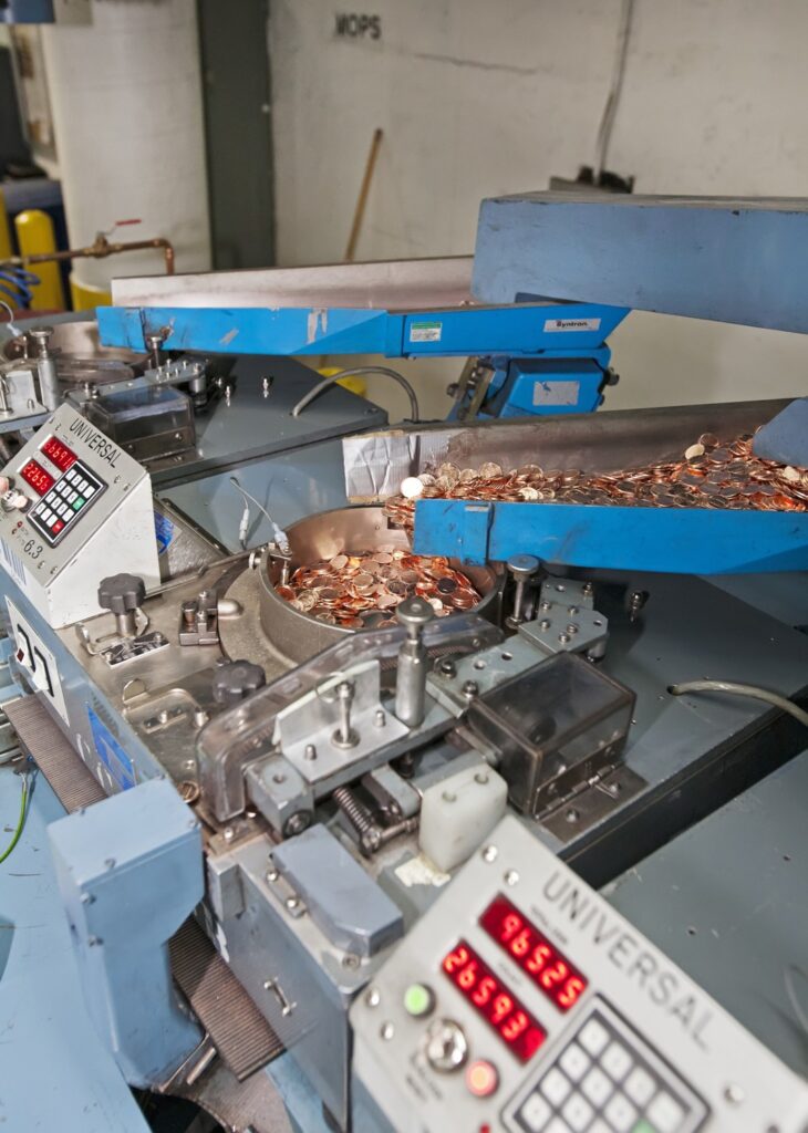 The United States stops costly production of the penny