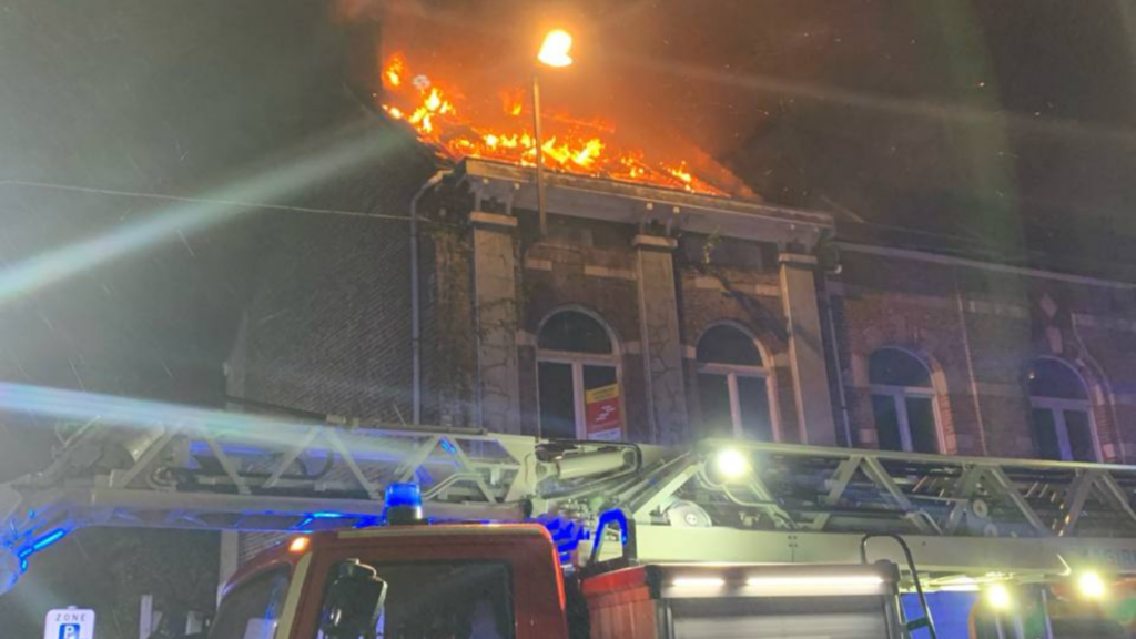 Fire in Brussels squat leaves one person injured