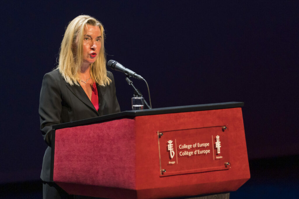 Mogherini quits as rector of College of Europe after fraud charge