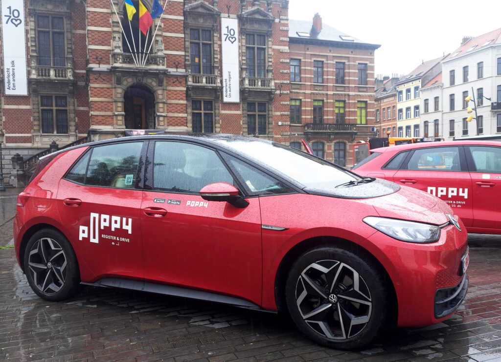 Brussels car-sharing company Poppy enters leasing market