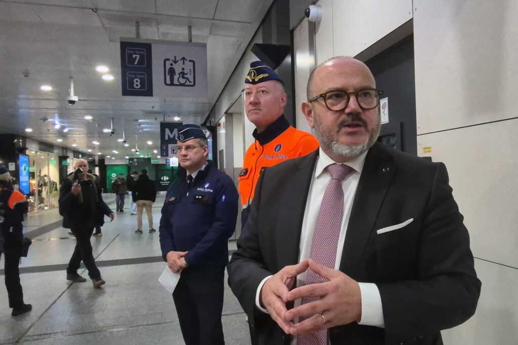Twenty additional police officers deployed at Brussels-Midi station