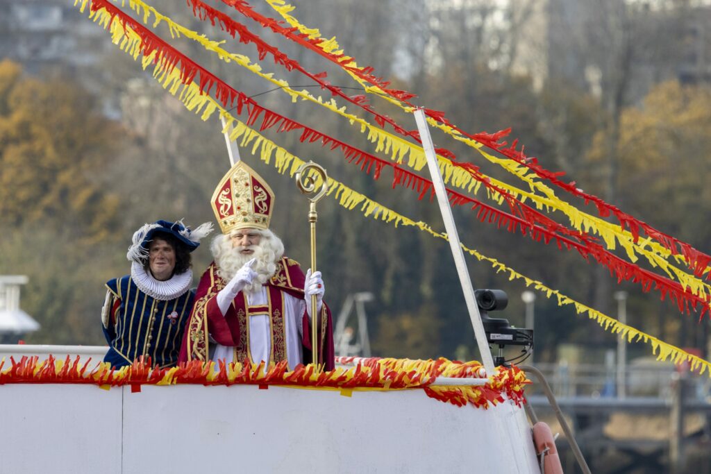 Who is Sinterklaas, and where can you see him on 6 December?