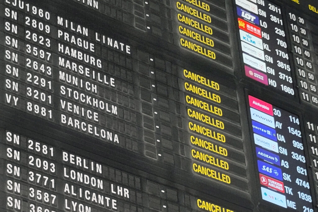 2,400 flights cancelled due to strikes at Brussels Airport this year, 330,000 passengers affected