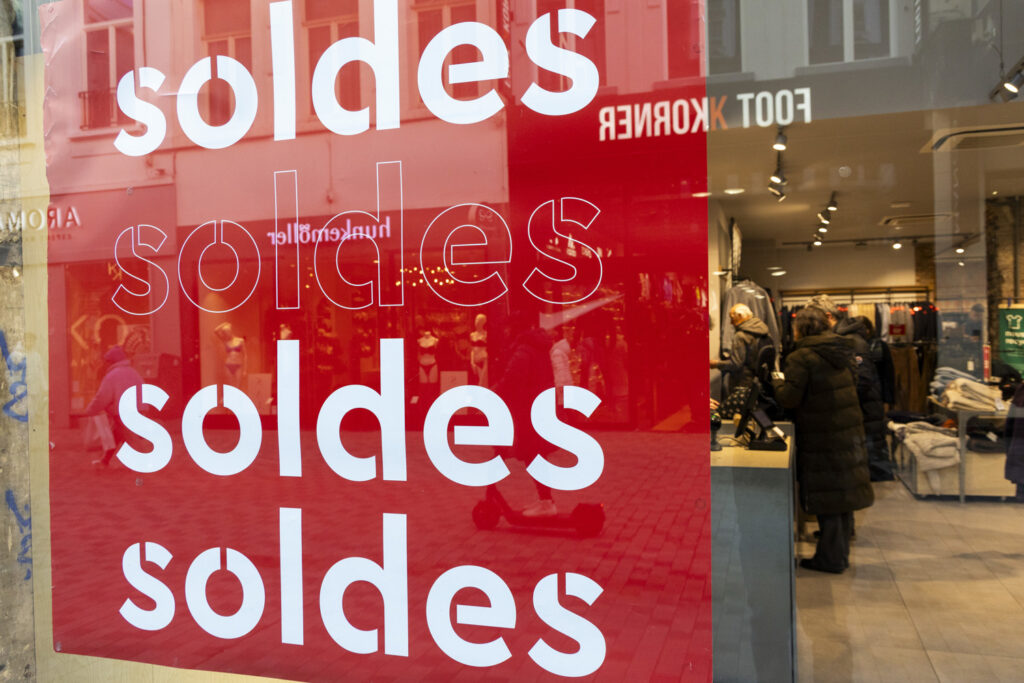 When do the winter sales start in Belgium?