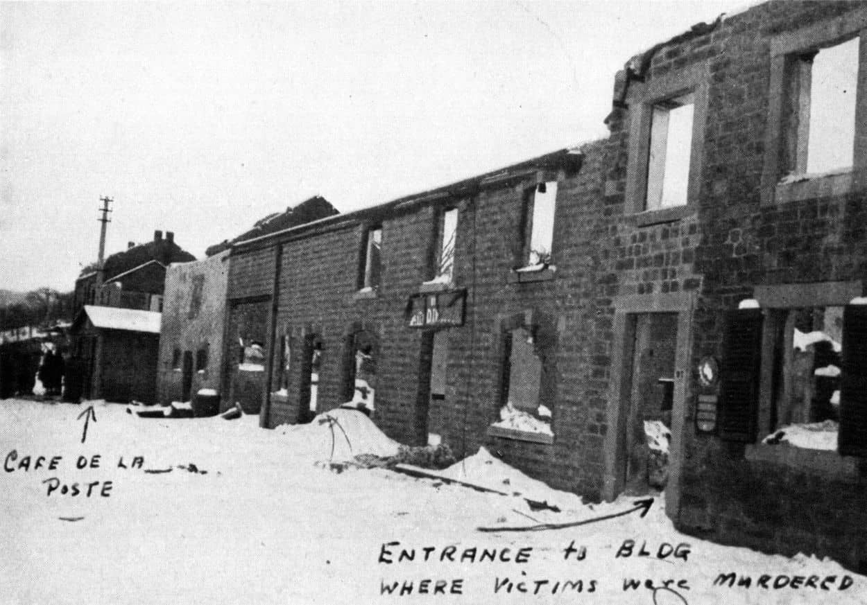 Christmas Eve massacre in the Ardennes