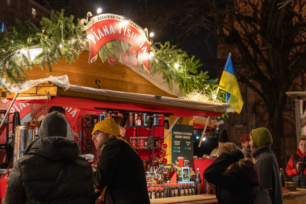 Ukraine's tastiest food on sale at Christmas markets in Brussels