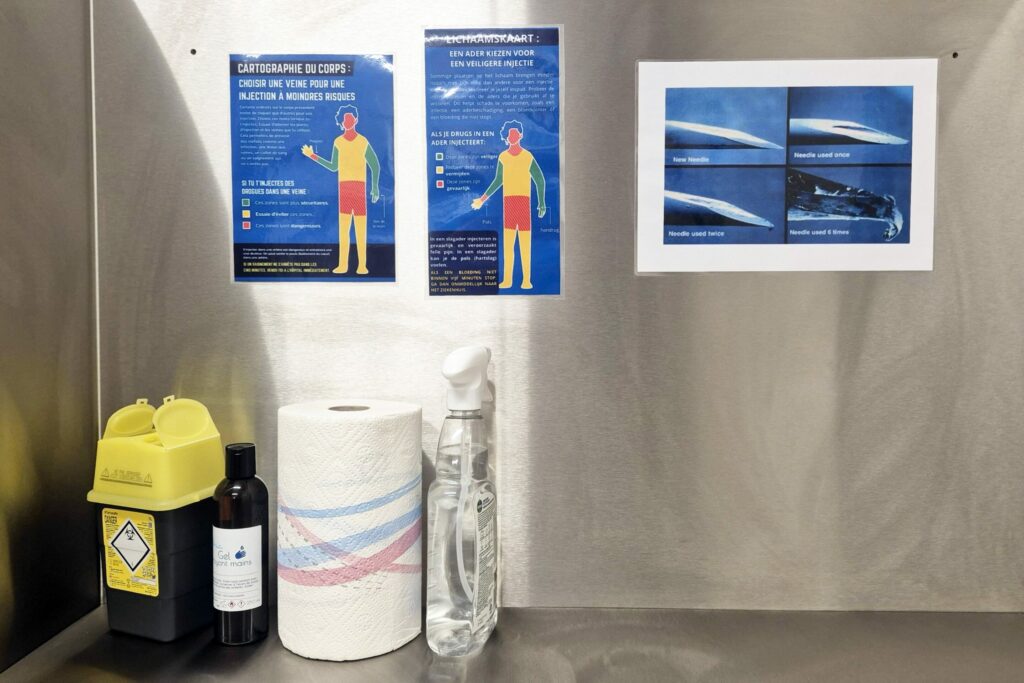 New safe drug consumption space opens doors in Brussels