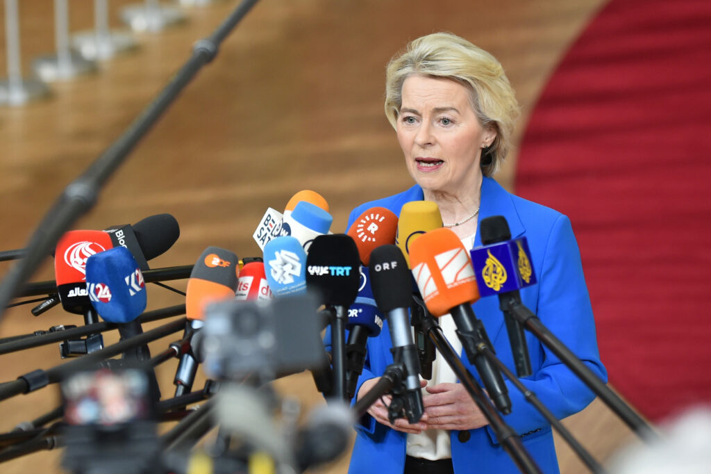 'Risk must be shared' - Von der Leyen at EU summit as Belgium holds firm