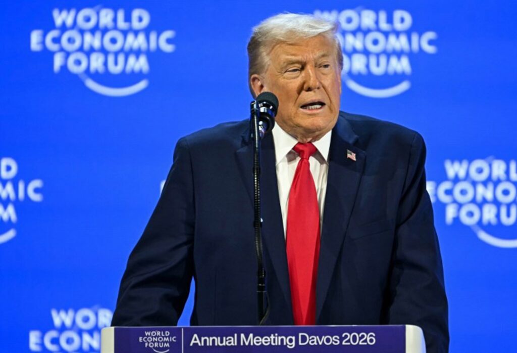Trump at Davos demands 'immediate negotiations' on Greenland