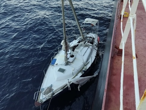 Missing 69 year-old sailor rescued after 11 days adrift in Mediterranean