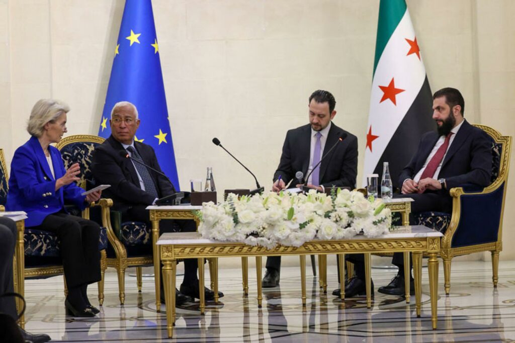 EU leaders visit Damascus to launch new chapter in relations with Syria