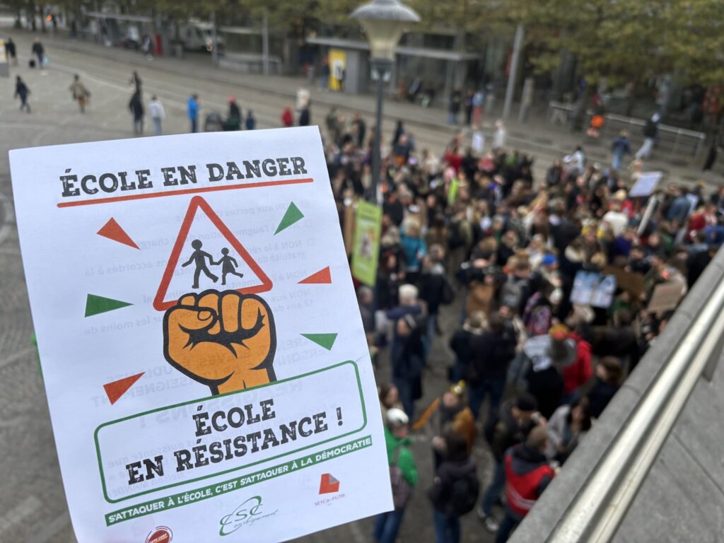 Thousands expected in Brussels on Sunday to protest against austerity in education