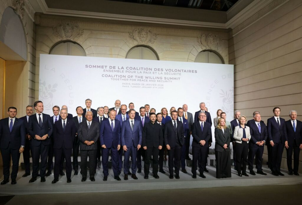 Coalition of Ukraine supporters outlines new security guarantees at Paris meeting