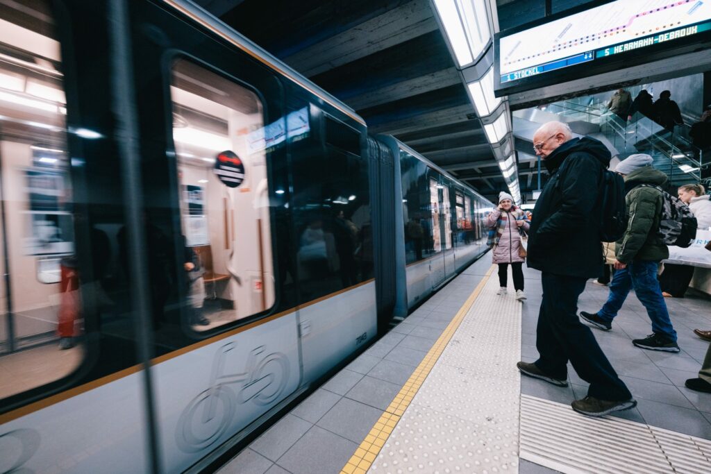 Playlist tailored by STIB staff to play in Brussels metro stations today