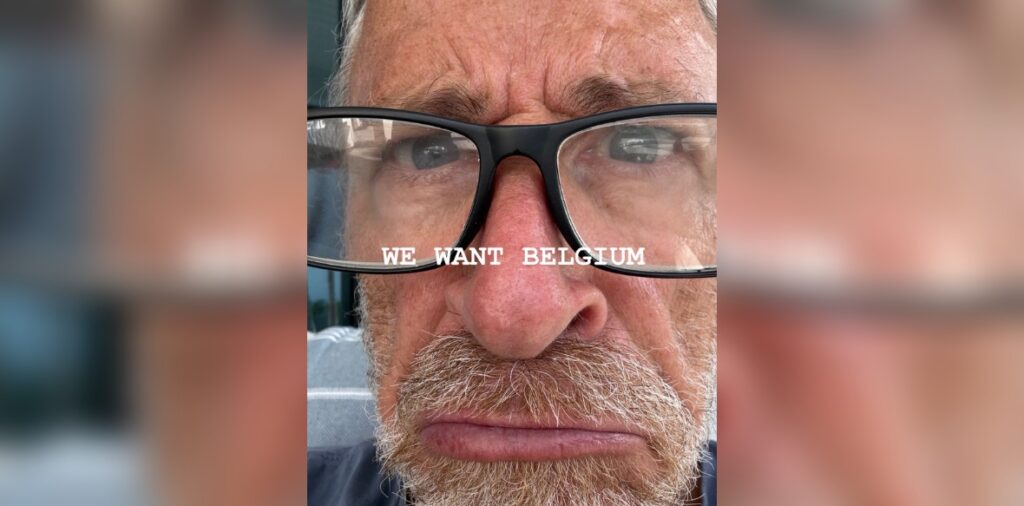 ‘We want it!’: Comedian Jon Stewart calls for a US takeover of Belgium