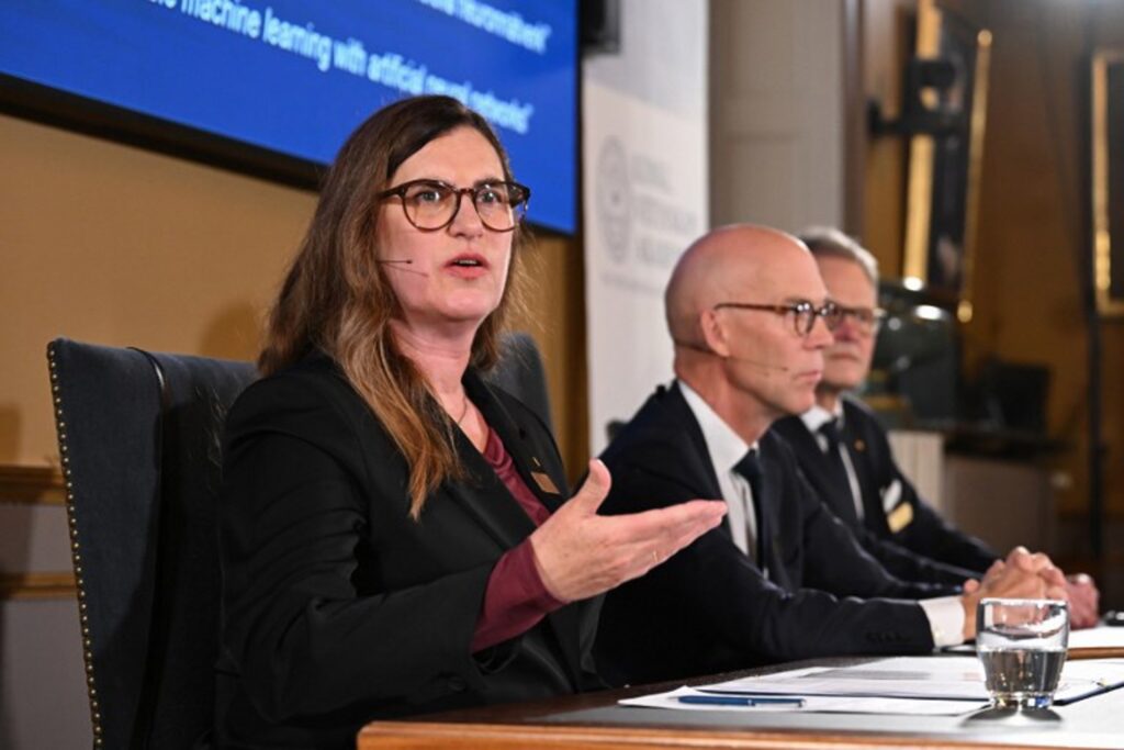 Belgian becomes first woman to head Nobel institution