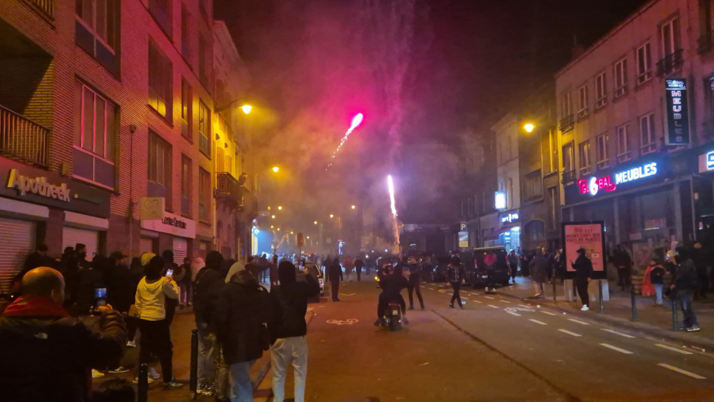 Uproar at metro station in Molenbeek after Senegal's football victory