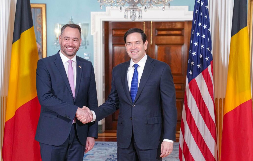 'Pivotal moment': Belgium's Foreign Minister meets US Secretary of State Marco Rubio
