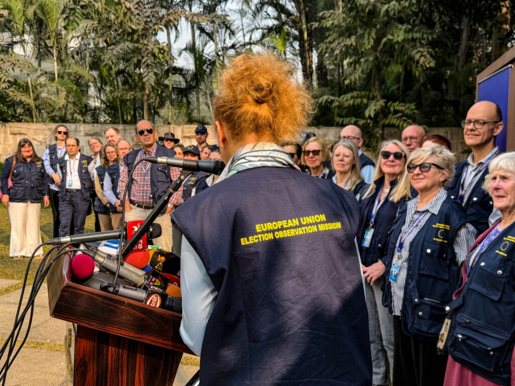 EU deploys dozens of observers for Bangladesh elections as scrutiny intensifies