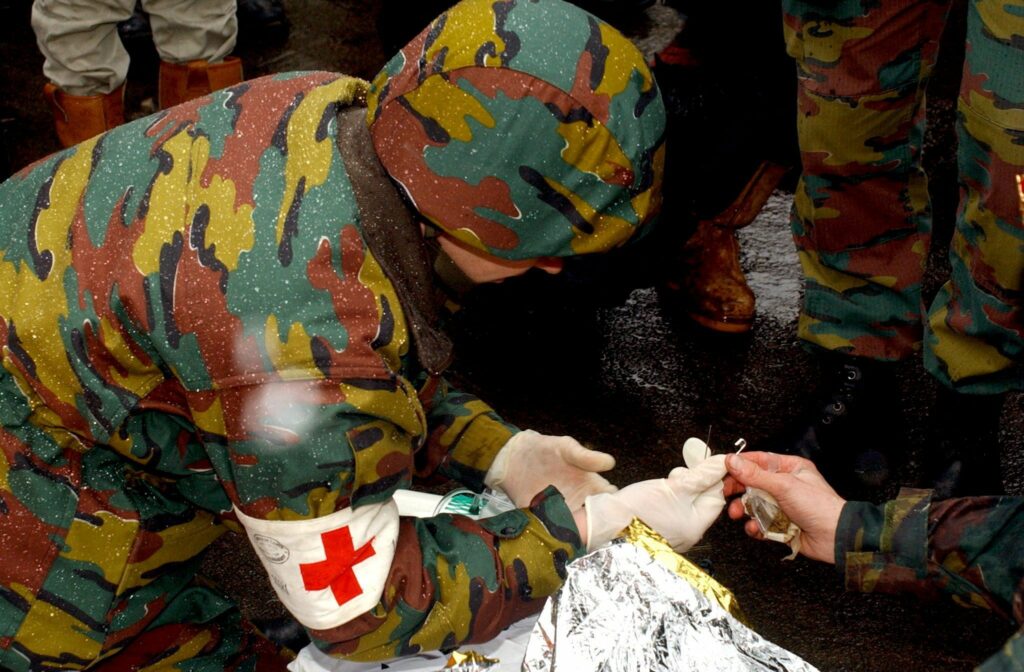 Treating war injuries to become compulsory for medical students in Belgium