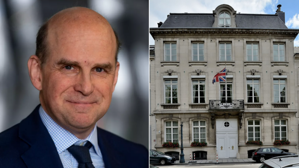 Furore as UK ambassador to NATO moves girlfriend into official residence in Brussels