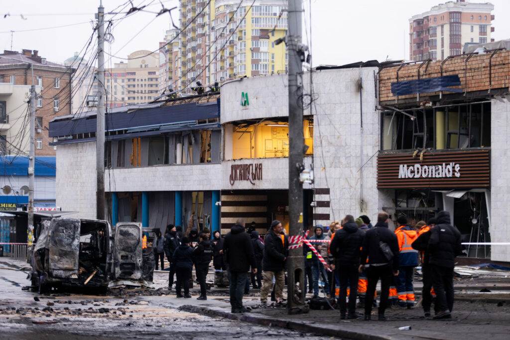 Life in Kyiv in the hours and days after Russia's invasion of Ukraine