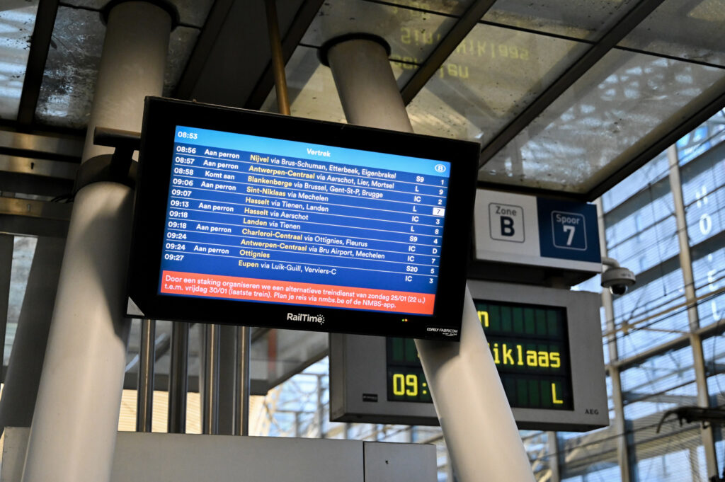 Belgium's top court rejects appeal for three-day rail strike in February