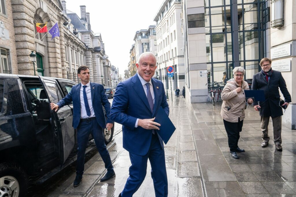 'Not his job to disrupt national politics,' Belgian PM says of US Ambassador Bill White