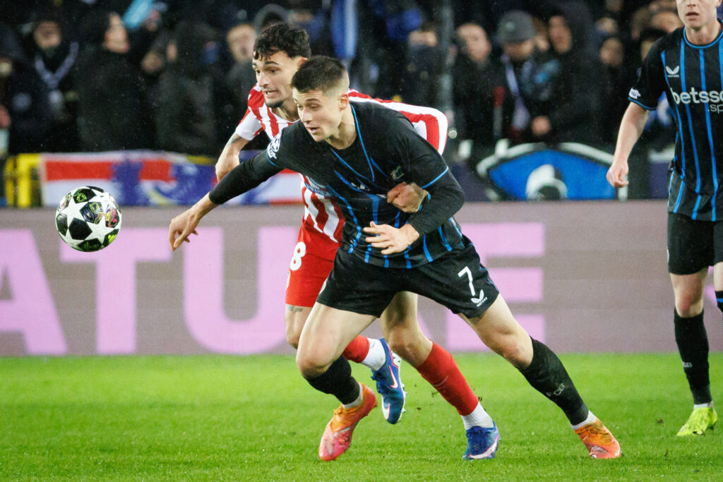 Club Brugge earn stunning 3-3 draw against Atlético Madrid