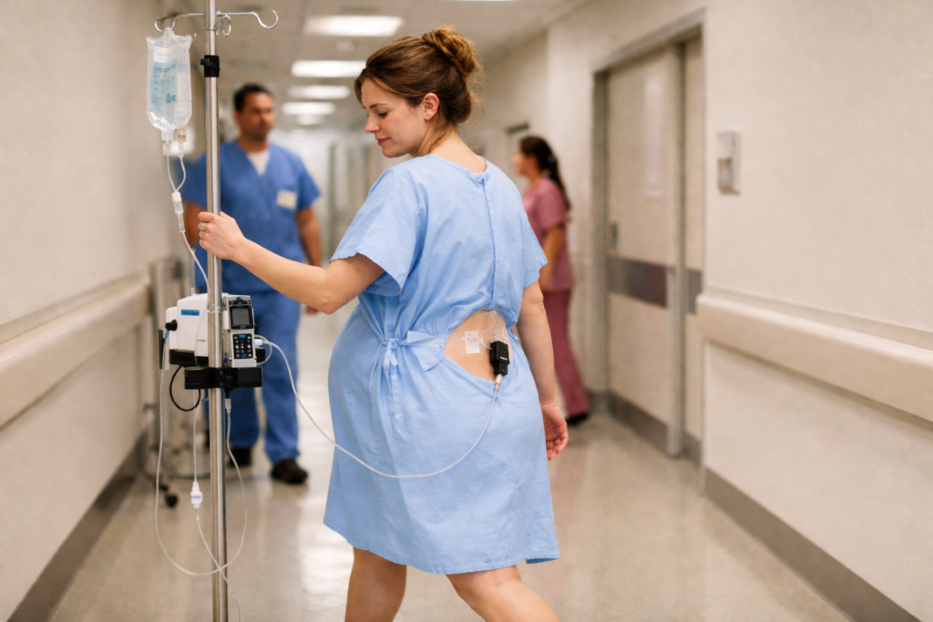 'Walking epidurals' set to transform childbirth for women in Brussels