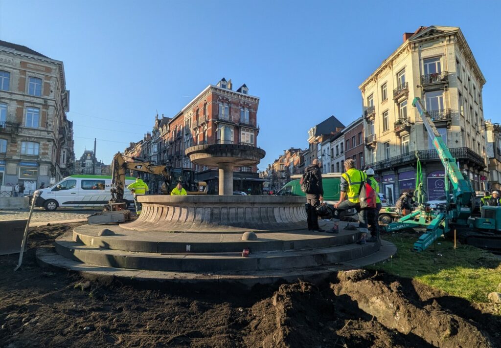 Traffic disrupted at Barrière de Saint-Gilles as long-term works begin
