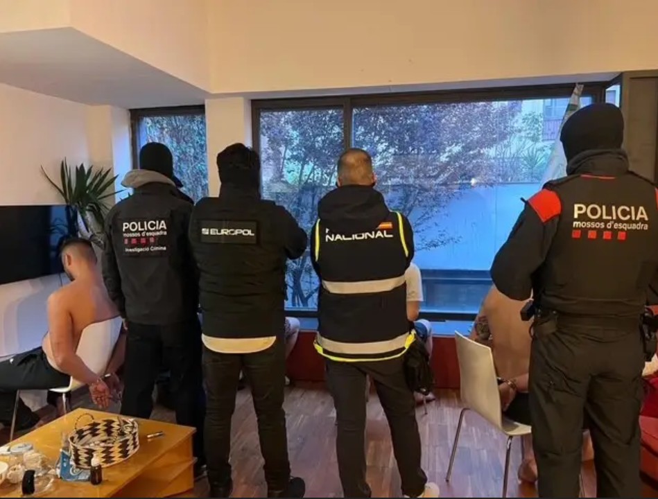 EU police raids expose massive network swapping Balkan firearms for drugs