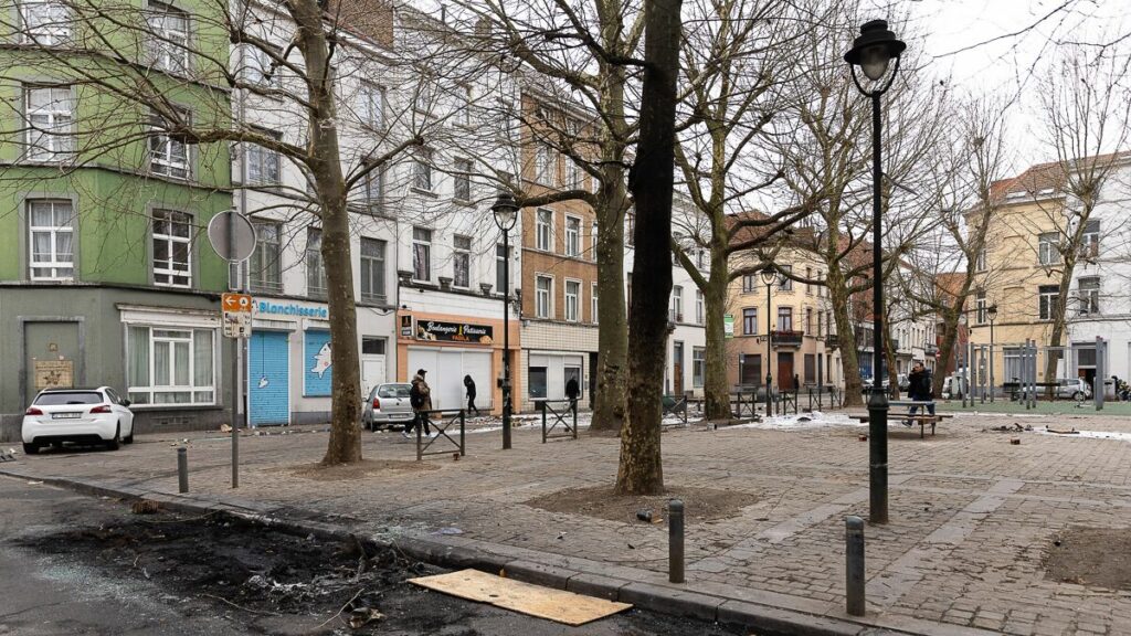 Shooting in Place Lemmens in Anderlecht