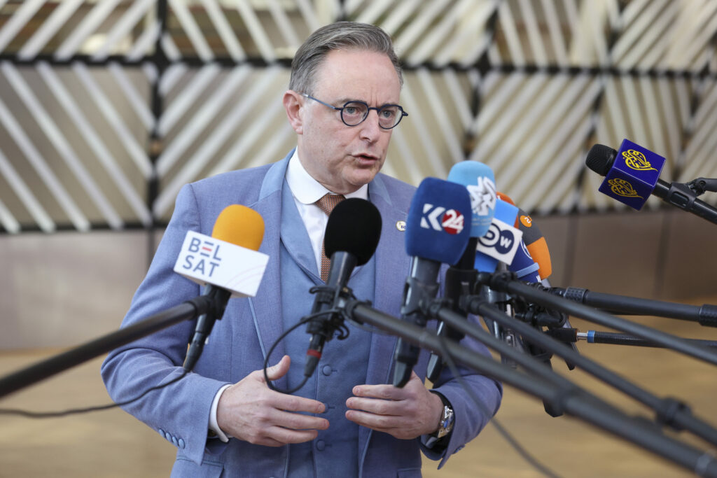 De Wever confirms '100%' Belgian support for Ukraine