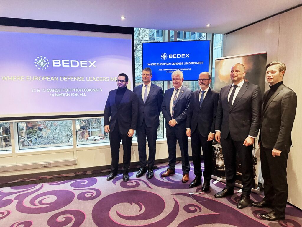 Bedex: First Belgian defence exhibition kicks off at Brussels Expo