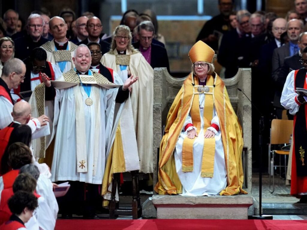 Sarah Mullally becomes the first female Anglican Archbishop