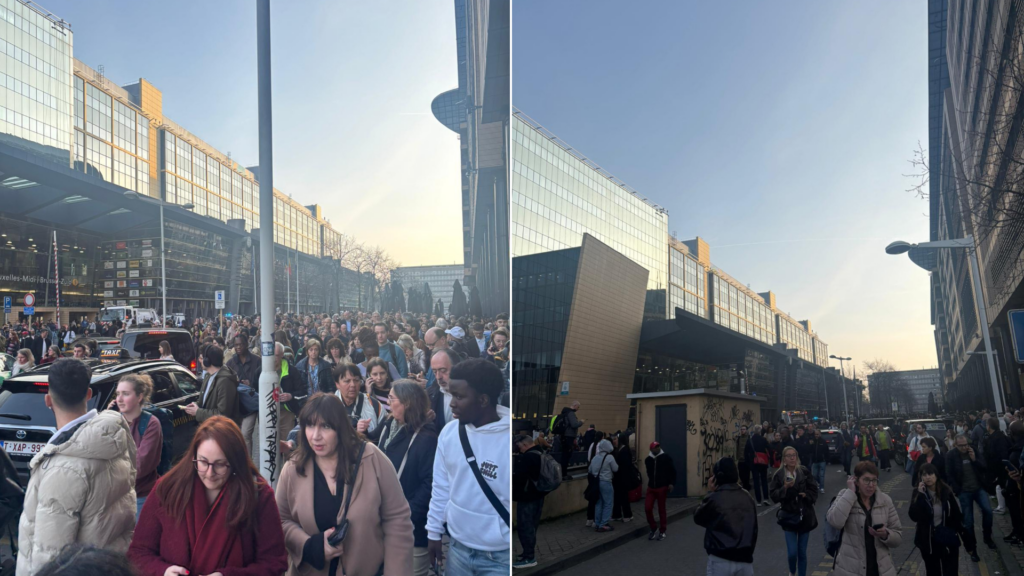 Brussels-Midi evacuated after suspect packages found in station