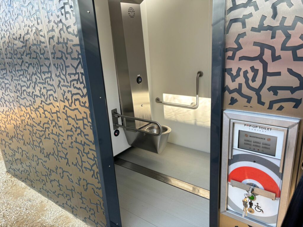 'Exceptional hygiene and comfort': Brussels installs three new public self-cleaning toilets