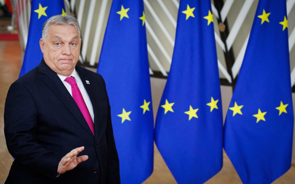 European leaders condemn Orban after he blocks Ukraine loan at EU summit