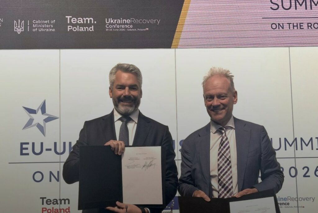 EU unveils €600m Ukraine rebuilding fund, spotlighting infrastructure recovery