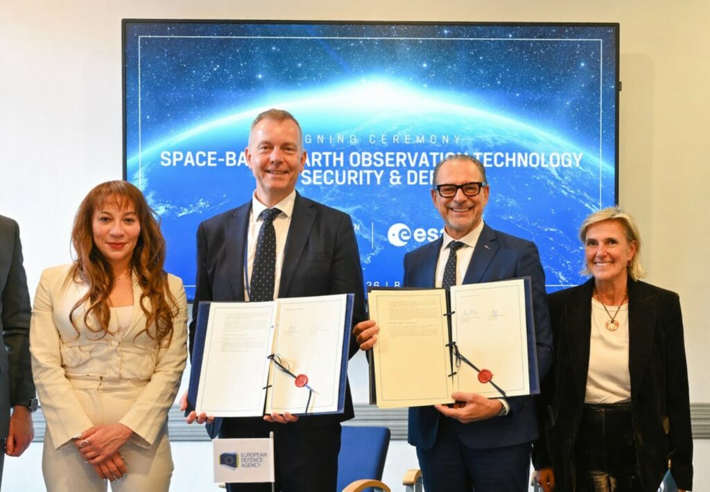 ESA, EDA join forces to boost Europe’s Earth observation capabilities