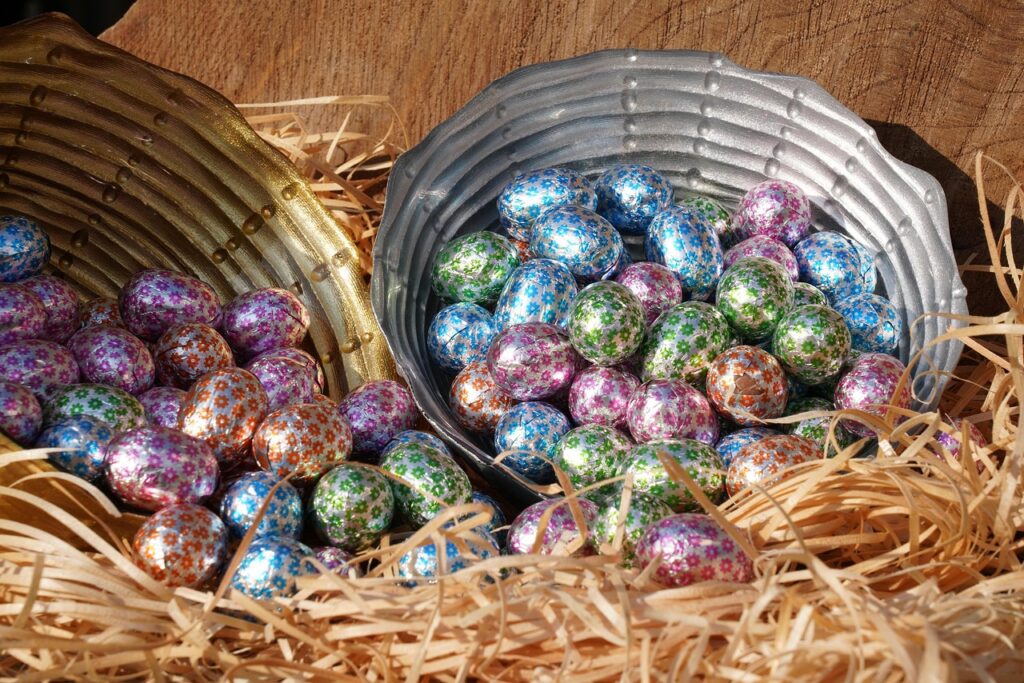 Easter chocolate prices rise slightly